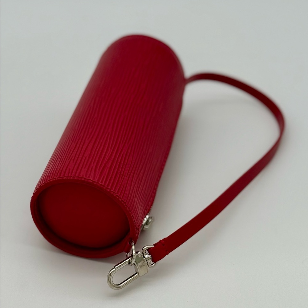 Louis Vuitton Castilian Red Epi Pochette - Picture 6 of 15